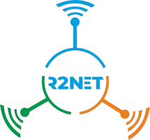 R2NET LOGO - Best internet service provider in gurgaon